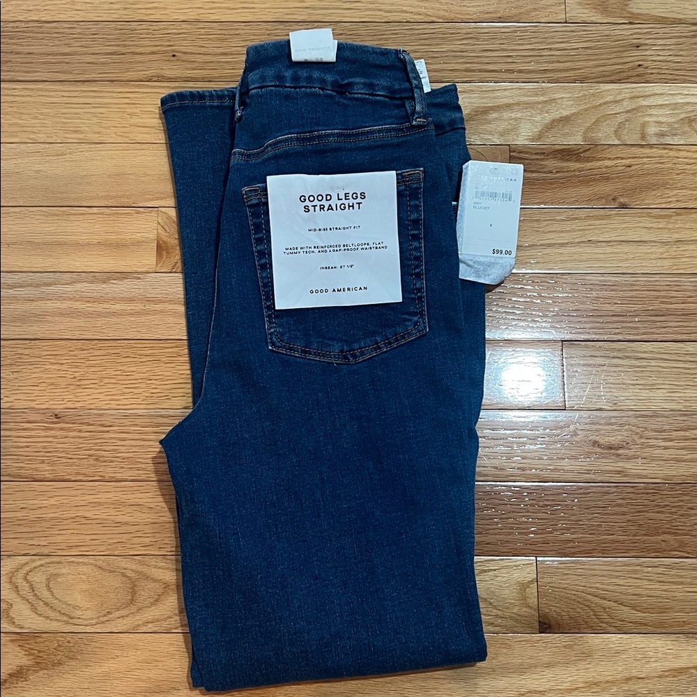 Good American Good Legs Straight jeans - Picture 2 of 3